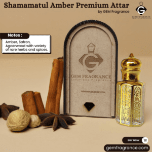 Shamamatul Amber Premium Attar by GEM Fragrance